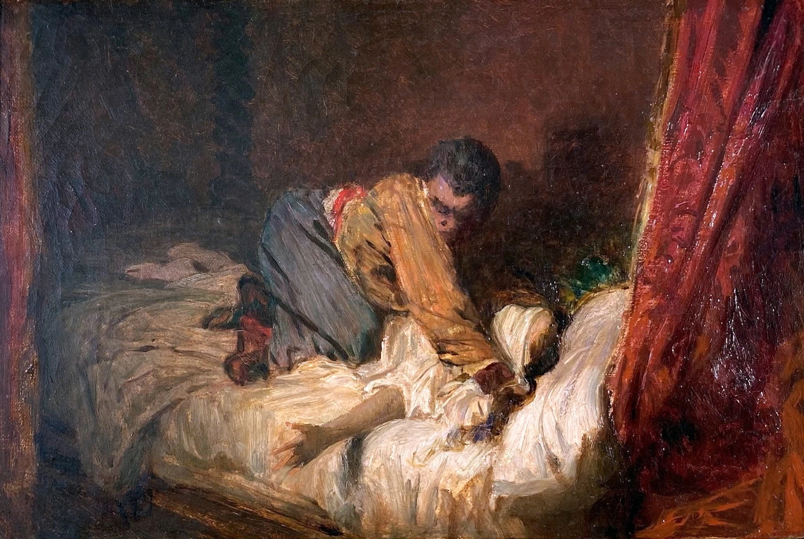 Otello uccide Desdemona